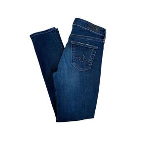 AG Adriano Goldschmied Women's Stevie Ankle Slim Jeans Blue Size 25R